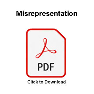 Misrepresentation
